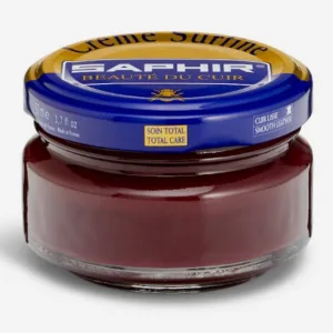 Creme Surfine Pommadier Protective Leather Wax - Burgundy
