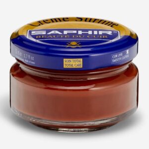 Creme Surfine Pommadier Protective Leather Wax - Cognac Brown