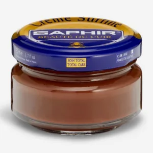 Creme Surfine Pommadier Protective Leather Wax - Medium Brown