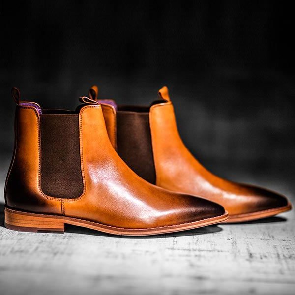 eves and grey boots