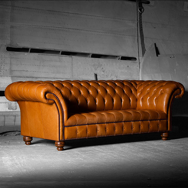 The Blenheim Chesterfield Leather Sofa Chair Range Eves Gray The Blenheim Chesterfield Leather Sofa Chair Range