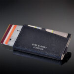 RFID Italian Leather Wallet Black 9