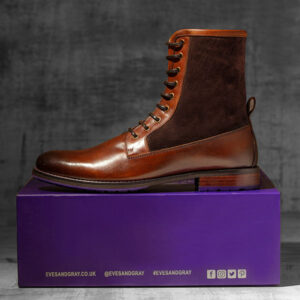 eves and grey boots