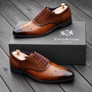 The Vanguard Tan Brogue