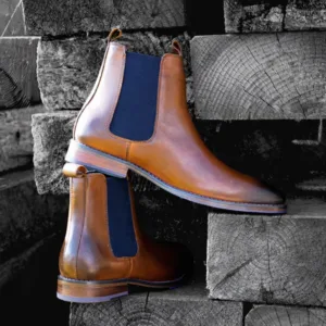 The Hellcat Chelsea Boot Navy