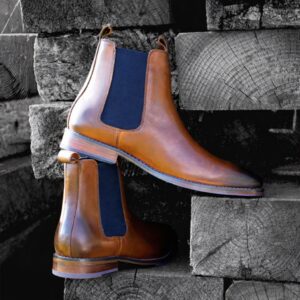 The Hellcat Chelsea Boot Navy