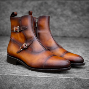 The Tomcat Double Monk Strap Artisan Boot