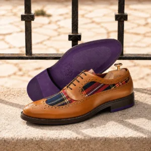 The Wellesley Tartan Artisan Brogue