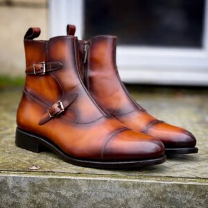 The Tomcat Double Monk Strap Artisan Boot