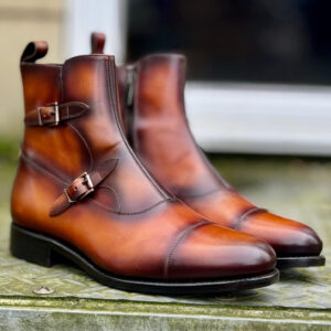 The Tomcat Double Monk Strap Artisan Boot