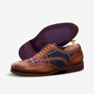The Wellesley Tartan Artisan Brogue
