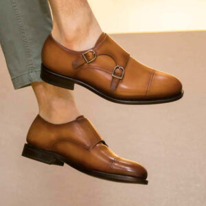Strider Double Monk Tan