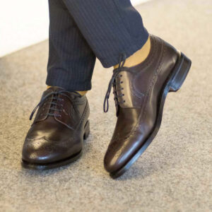 Stryker Longwing Blucher Dark Brown