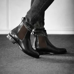Night Hawk Black Chelsea Boot