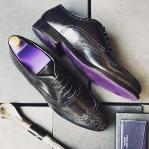 Darcy Full Black Brogue
