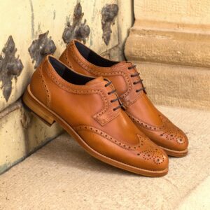 Women's Derby Wingtip Cognac