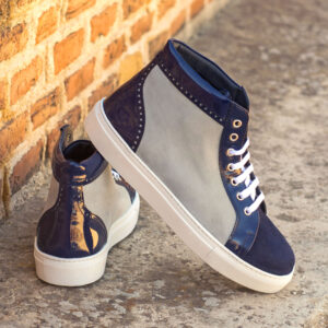 Women's High Top Grey/Blue