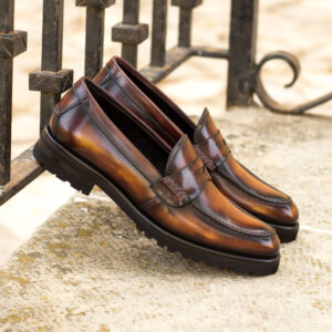 Women's Loafer Fire Patina