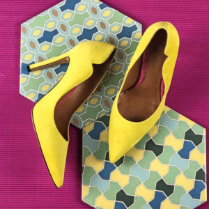Women's Genoa Yellow Suede