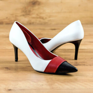 Women's Milan Pure White/Red