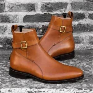 The Javelin Cognac Jodhpur Boot