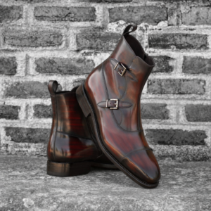 Rafa Buckle Monkstrap Boot